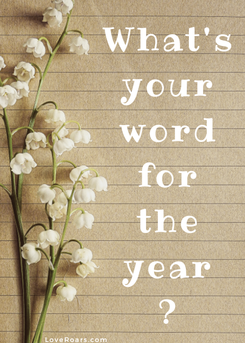 What is your word for the new year?